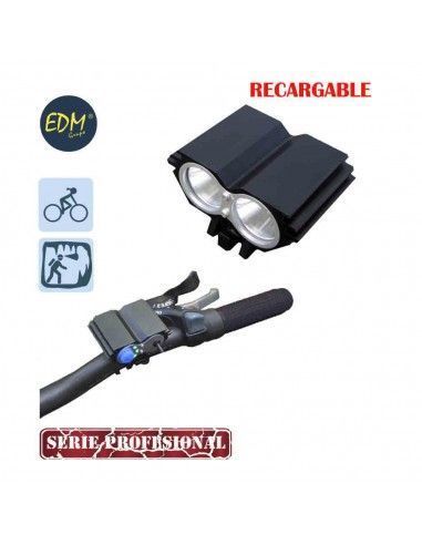 *ult.unidades* linterna recargable de cabeza y bicicleta con 2 super led cree xml t6  (cargador y batería incluida)