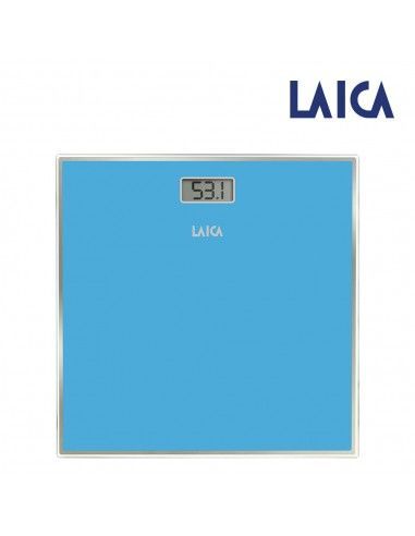 Bascula electronica para baño color azul máx.150kg laica 